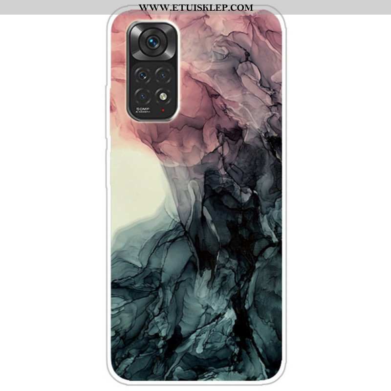 Futerały do Xiaomi Redmi Note 11 / 11S Kolorowy Marmur